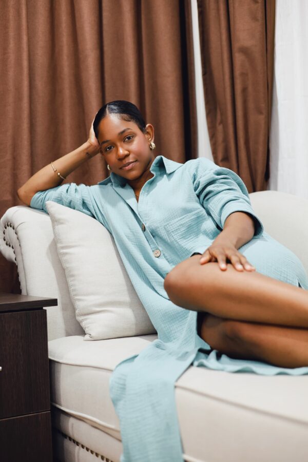 Cascade Shirt Dress - Image 4