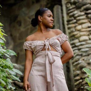 Palm Wave Romper