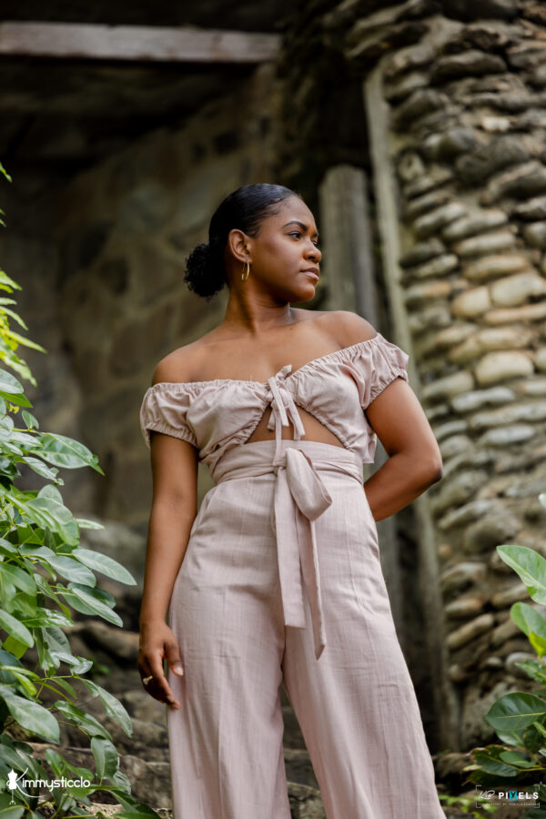 Palm Wave Romper