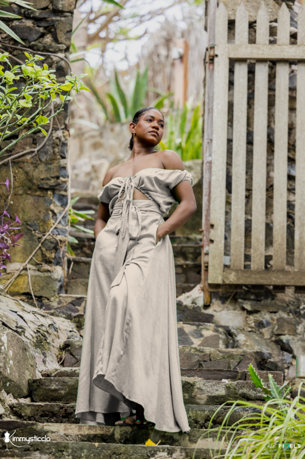 Sunlit Flow Romper - Image 5