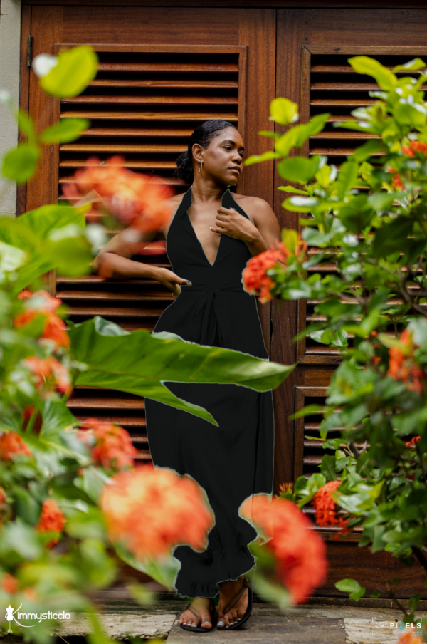 Papaya Blossom Romper - Image 9