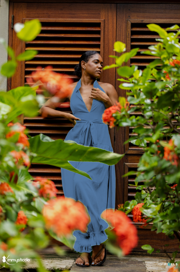 Papaya Blossom Romper - Image 6