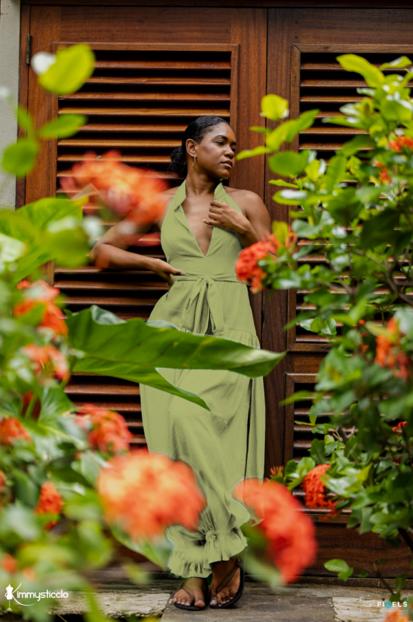 Papaya Blossom Romper - Image 5